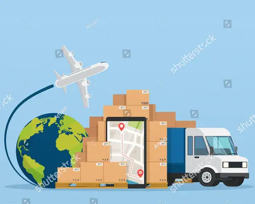 Airfreight + Courier Delivery