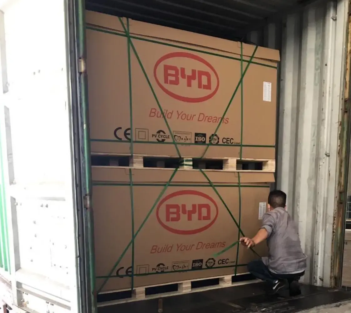 BYD Solar Panel project logistics in Vietnam